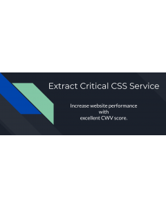 Critical CSS service