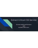 Critical CSS service